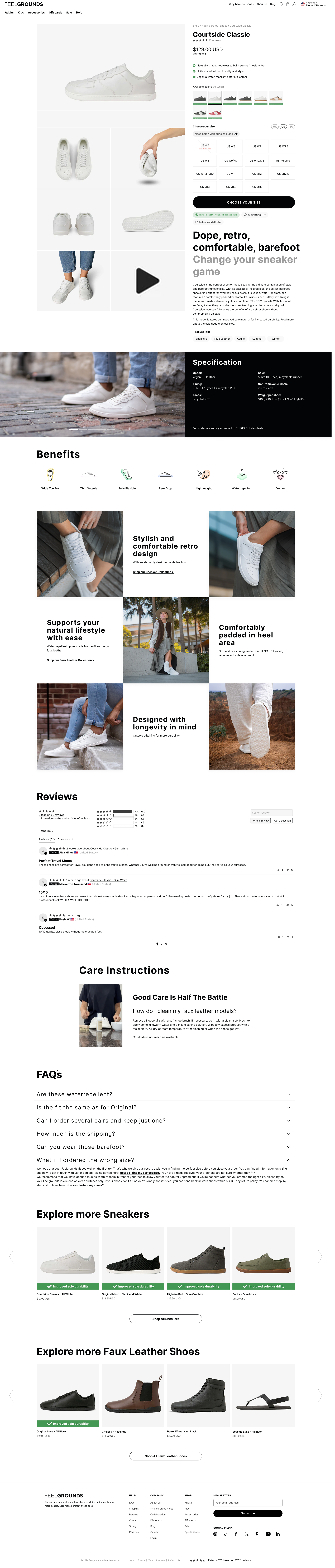 Feelgrounds PDP Design